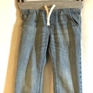 Boys Old Navy Blue Jeans Size 5T Spandex Waist Pull On